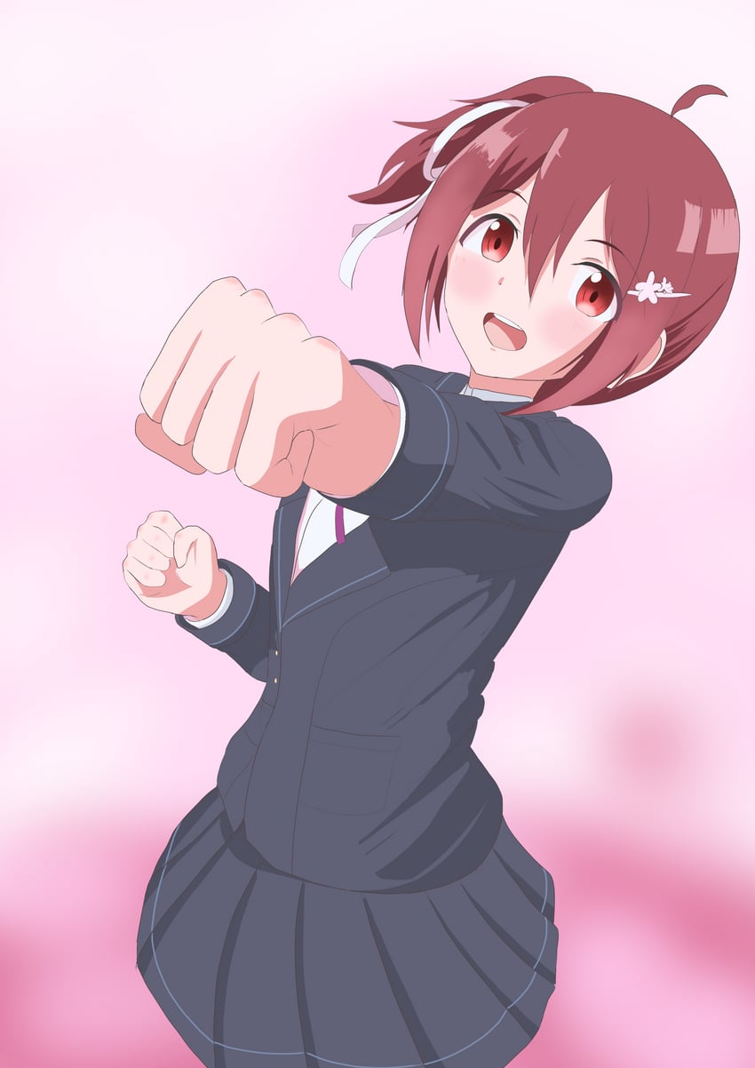 takashima yuuna (yuusha de aru and 1 more) drawn by sakimori_spirit