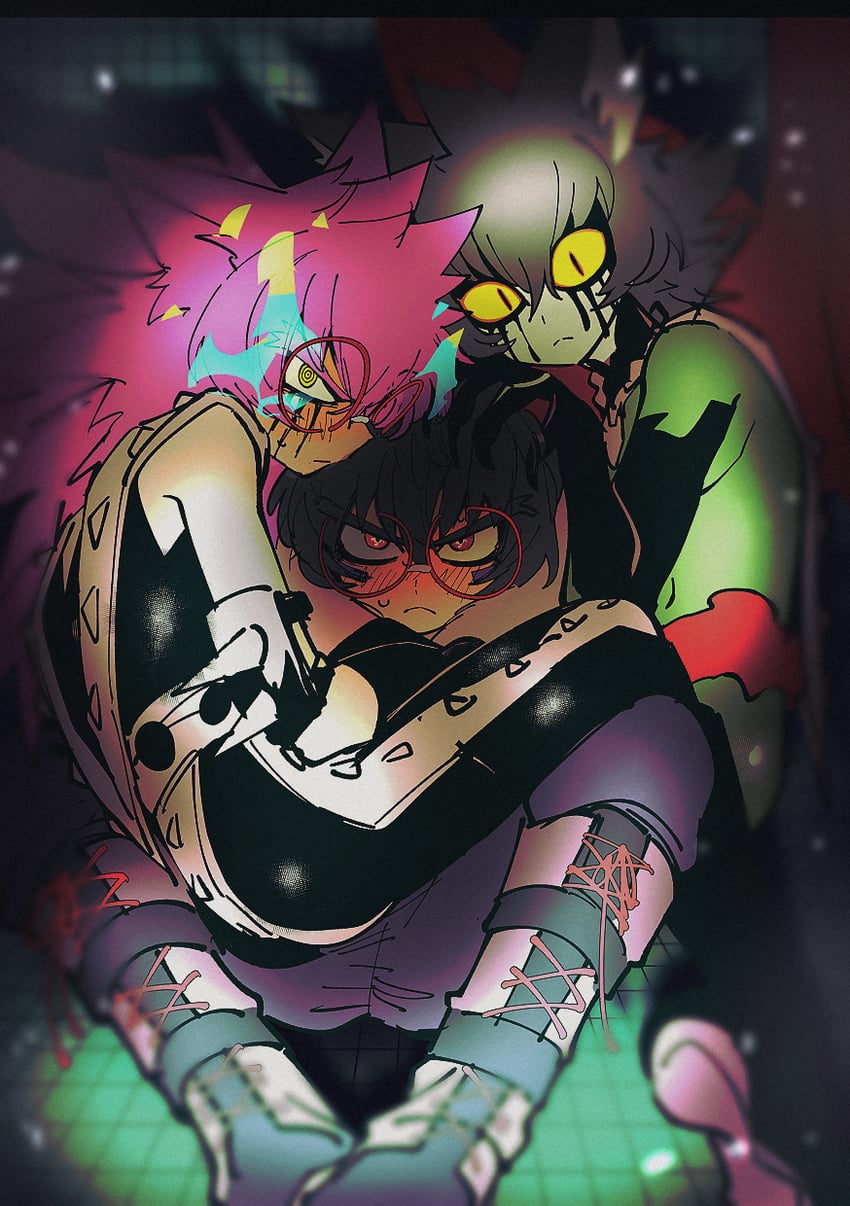 zilch alexander (master detective archives: rain code) drawn by sameyama_jiro