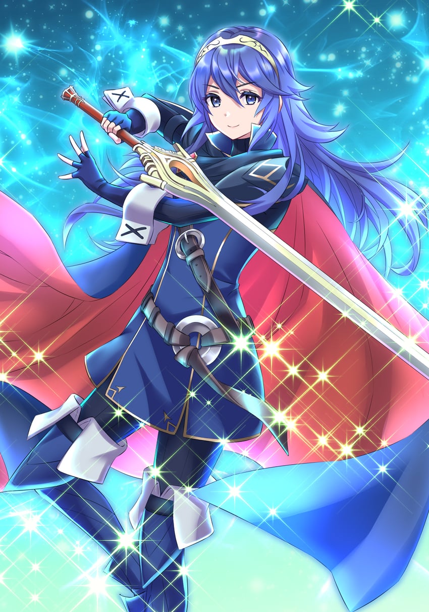 lucina (fire emblem and 2 more) drawn by kakiko210
