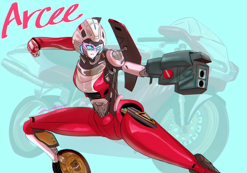 arcee (transformers and 1 more) drawn by soraidey1962