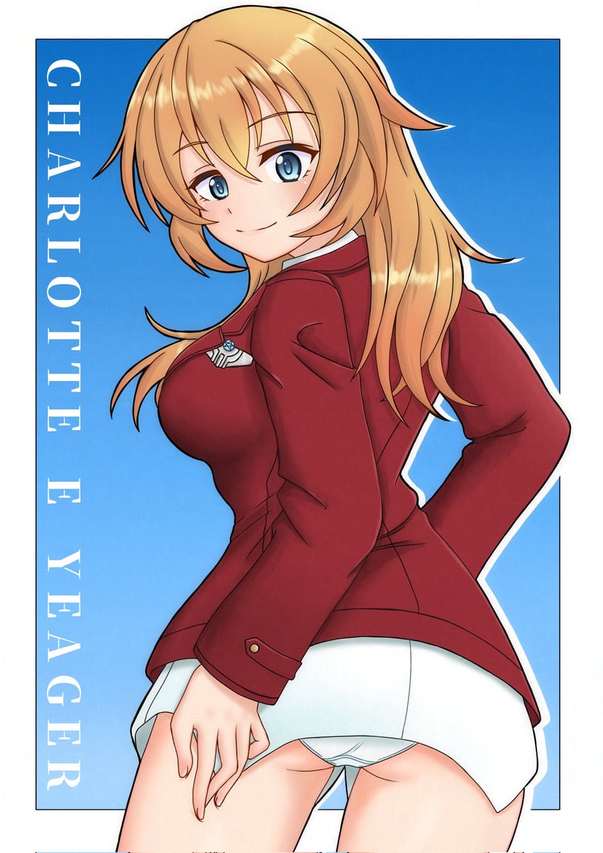 charlotte e. yeager (world witches series and 1 more) drawn by amanone_yun