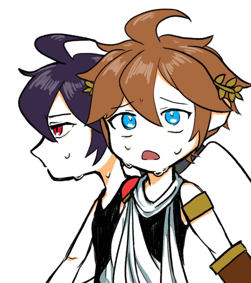 pit and dark pit (kid icarus and 1 more) drawn by araba