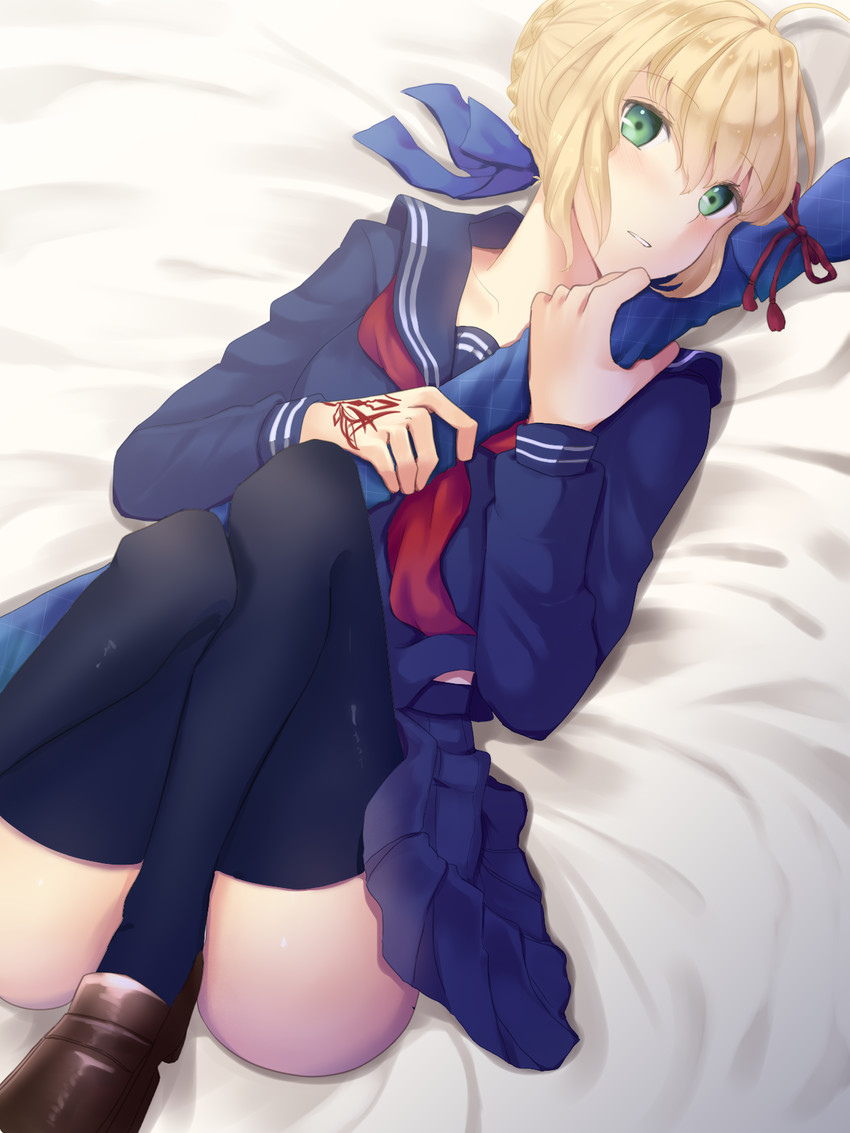 artoria pendragon and master artoria (fate and 2 more) drawn by guricoogen