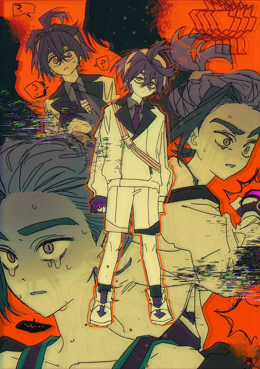 kieran (pokemon and 1 more) drawn by goguma_wagamja