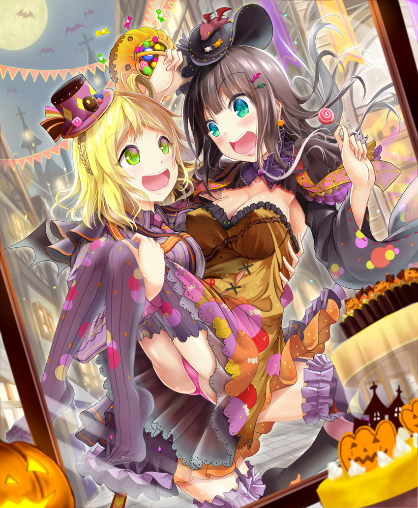 kurosawa dia and ohara mari (love live! and 1 more) drawn by moridam