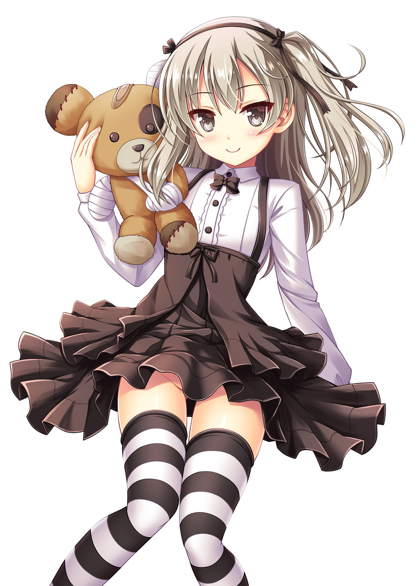 shimada arisu and boko (girls und panzer) drawn by akashio_(loli_ace)