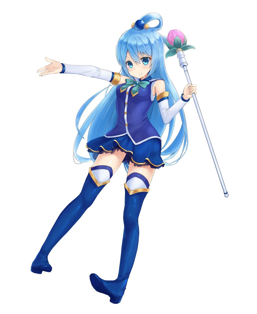 aqua (kono subarashii sekai ni shukufuku wo!) drawn by 2drr