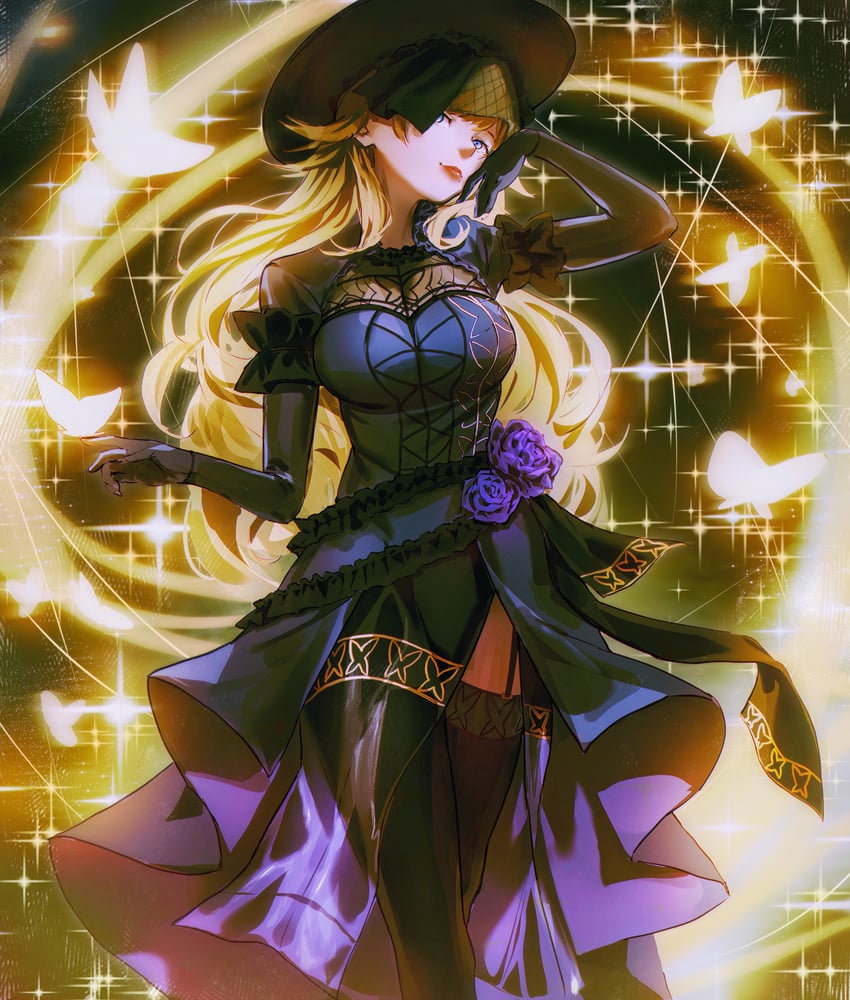 lucrezia isselee (eiyuu densetsu and 2 more) drawn by madou_zakura
