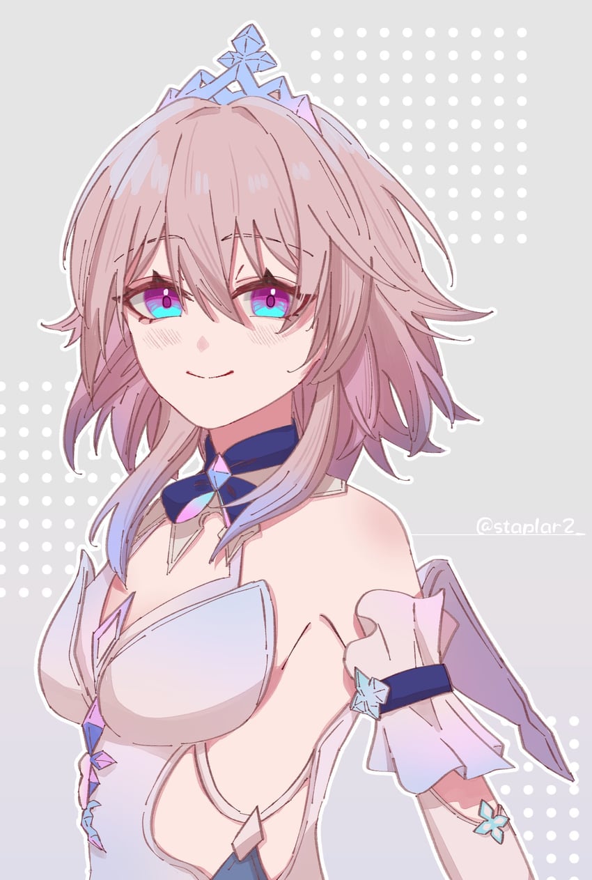 march 7th (honkai and 1 more) drawn by staplar2