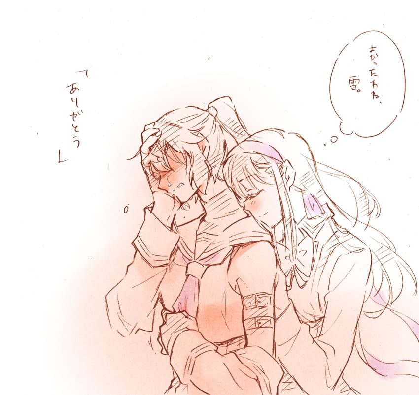 nagasawa yuki and kishimoto lucia raimu (assault lily) drawn by santouka