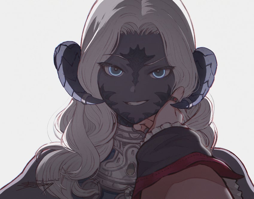 sadu dotharl and cirina mol (final fantasy and 1 more) drawn by mugi_kosuta