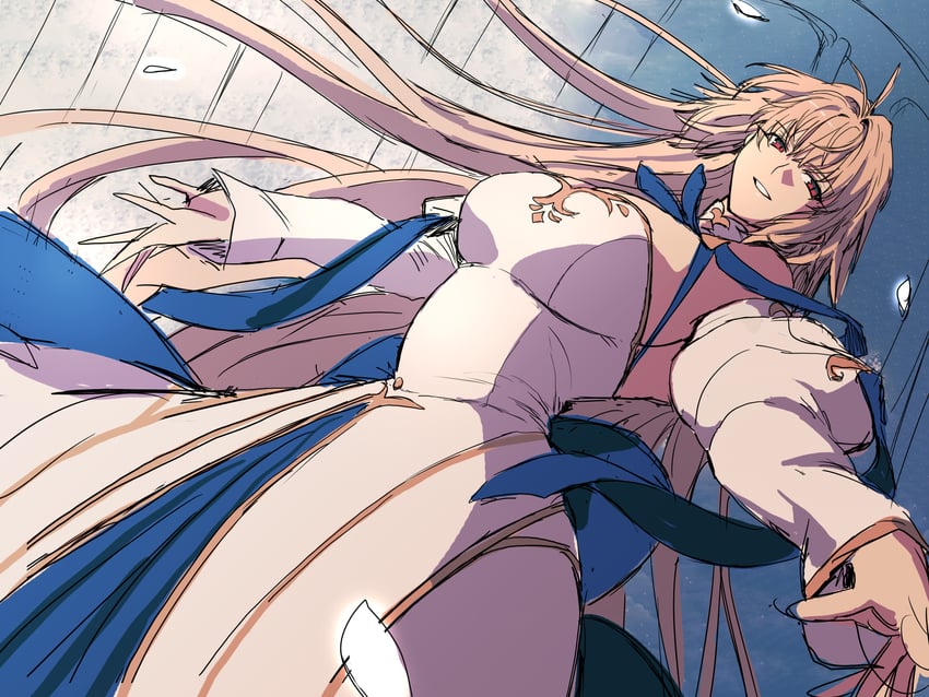 arcueid brunestud and archetype earth (fate and 2 more) drawn by on_(isk1812)