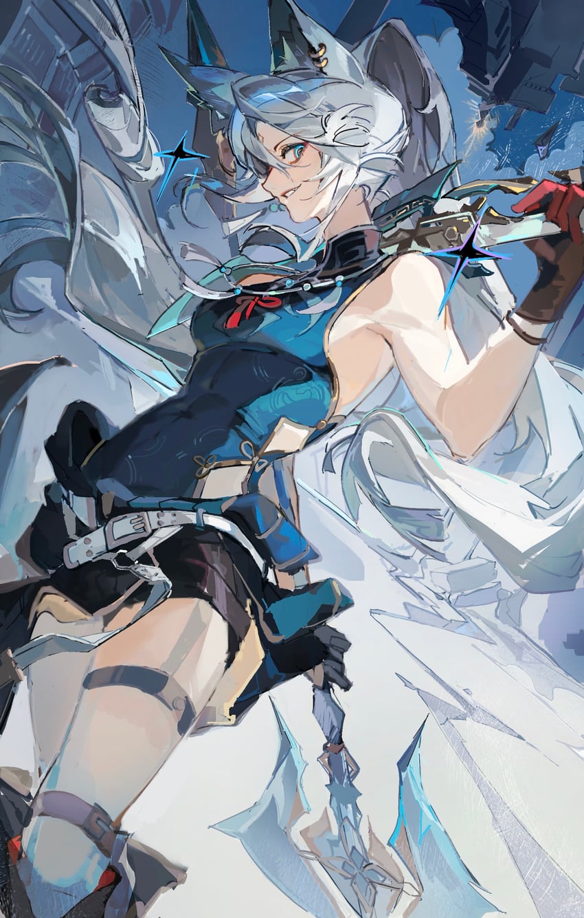 feixiao (honkai and 1 more) drawn by toki_yuan_yuan
