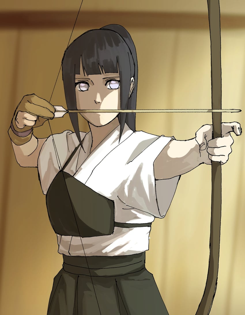 hyuuga hinata (naruto and 1 more) drawn by pnpk_1013