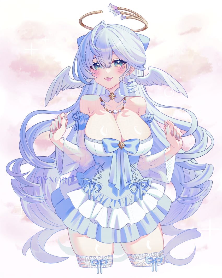 robin (honkai and 1 more) drawn by hynori
