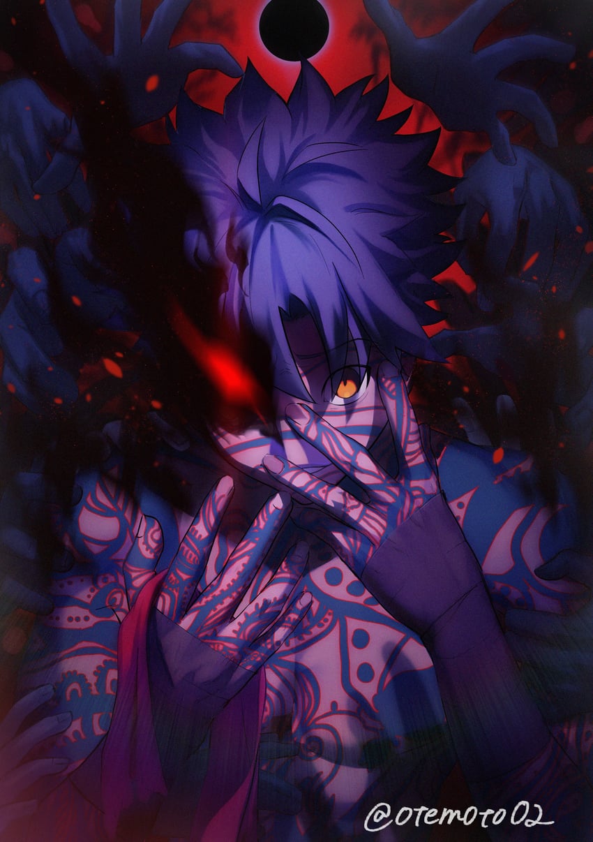 angra mainyu (fate and 2 more) drawn by moto_(otemoto02)