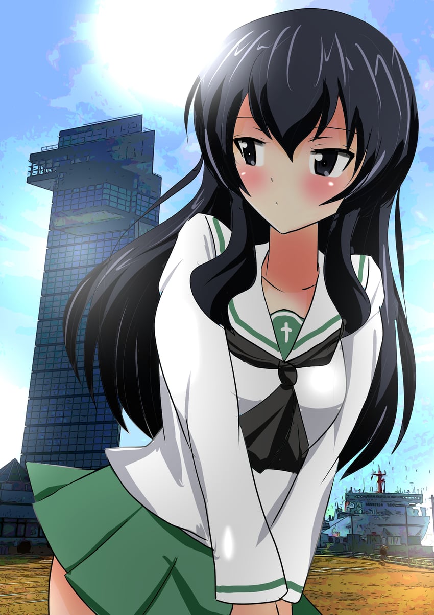 eclair (girls und panzer and 1 more) drawn by shadow2020