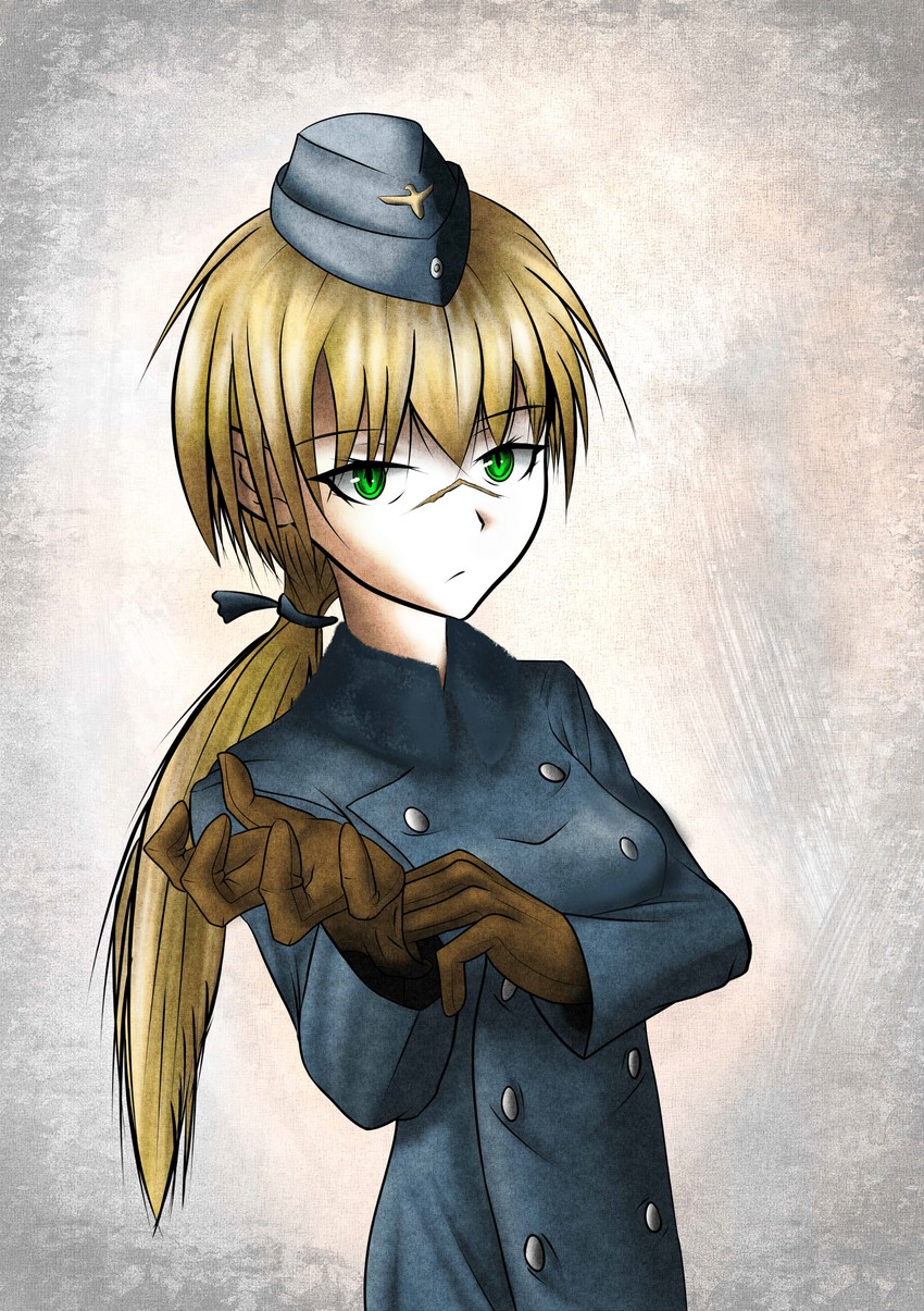 hanna rudel (world witches series and 1 more) drawn by jatts