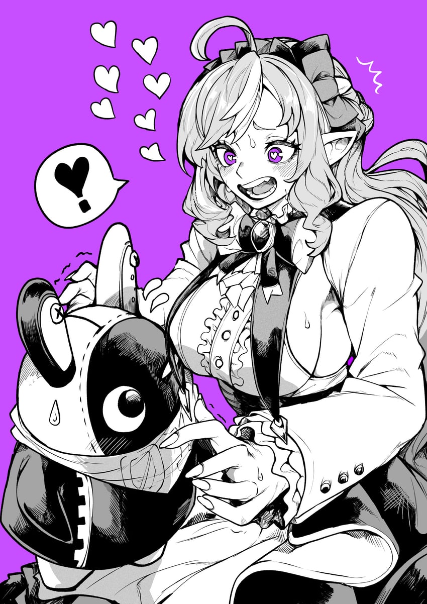 vivian banshee and eous (zenless zone zero) drawn by yotsumi_shiro