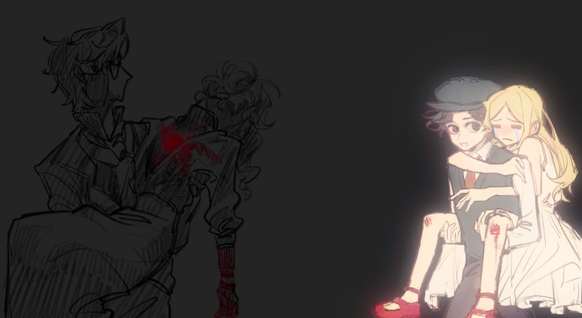 orpheus, alice deross, and memory (identity v) drawn by beijingban18388