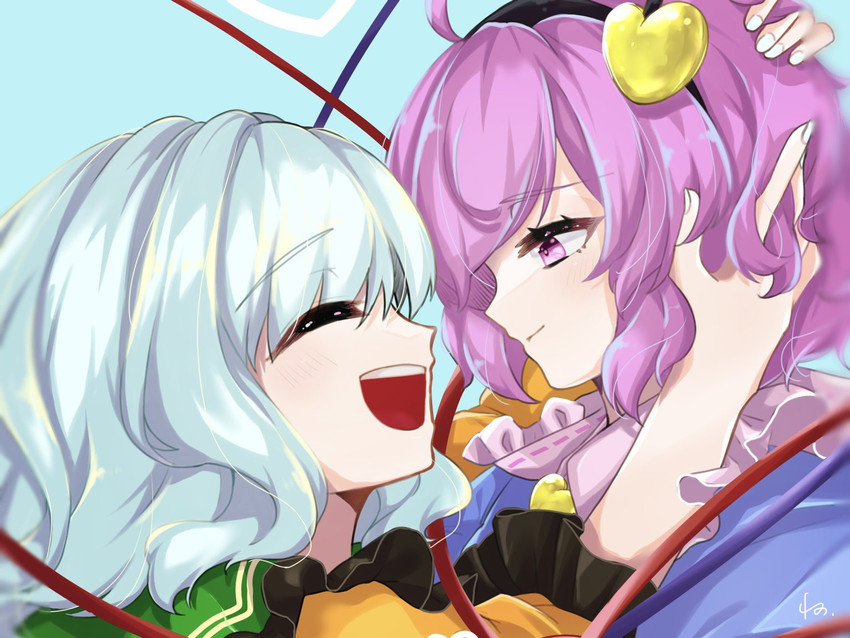 komeiji koishi and komeiji satori (touhou) drawn by komori_(komo_ricecake)