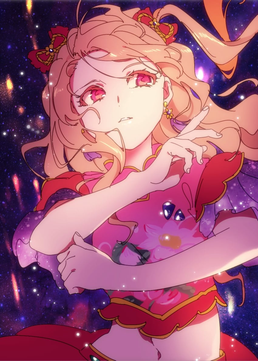 kasumi mahiru (aikatsu! and 1 more) drawn by shiontaso