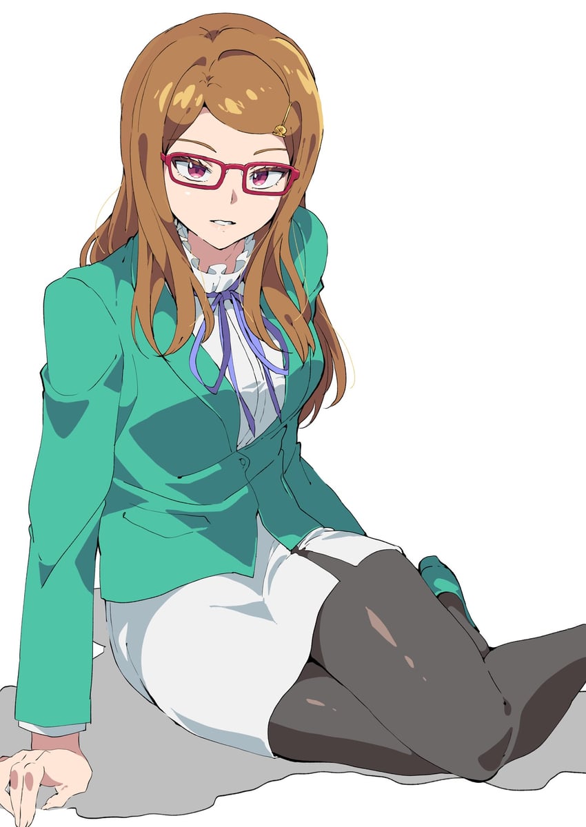 akai meganee (pretty series and 1 more) drawn by tsujii_luki