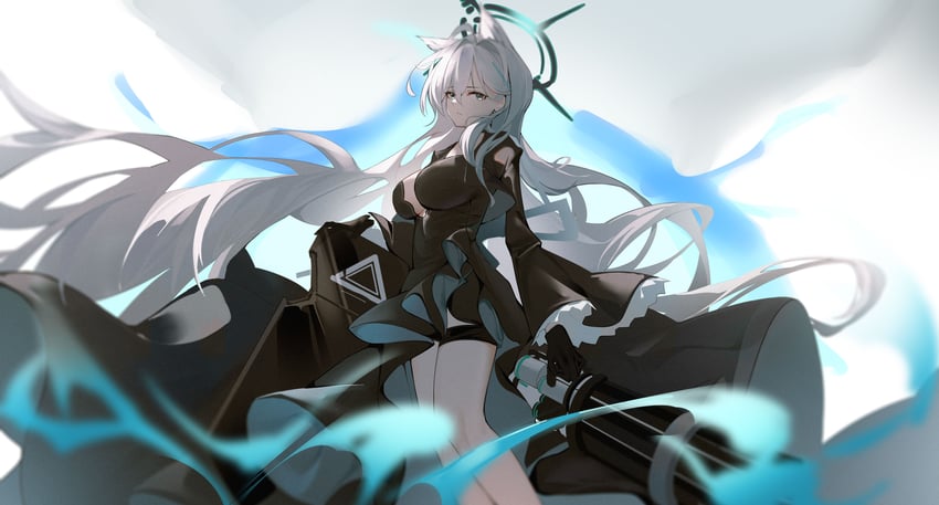 shiroko and shiroko terror (blue archive) drawn by katachi_noboru_nishikino