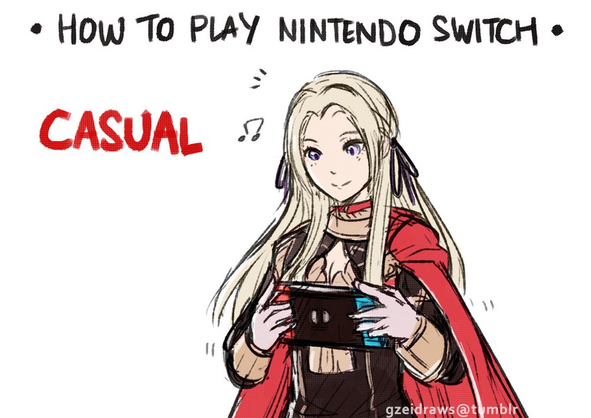 edelgard von hresvelg (fire emblem and 2 more) drawn by gzei