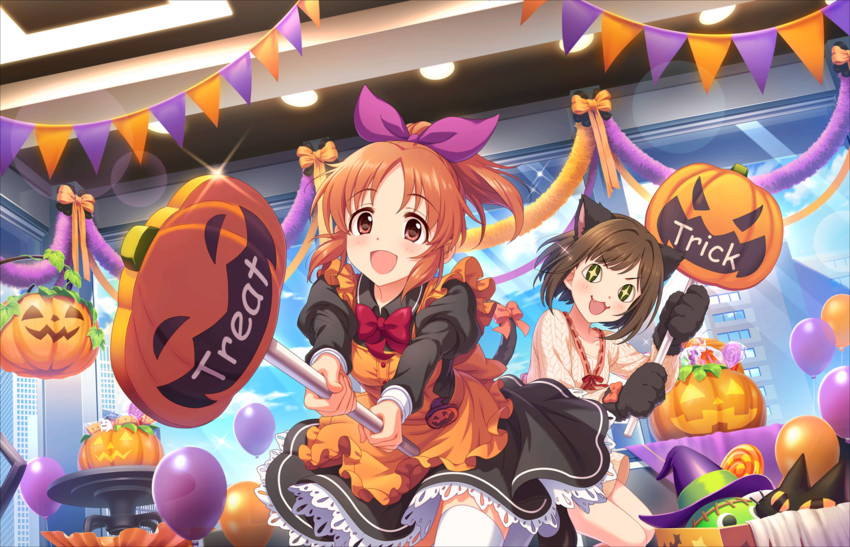 maekawa miku and abe nana (idolmaster and 2 more)