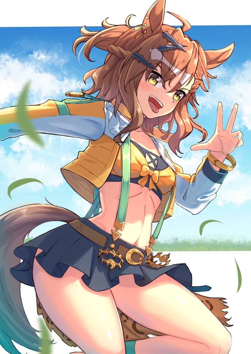 jungle pocket (umamusume) drawn by yuutopia