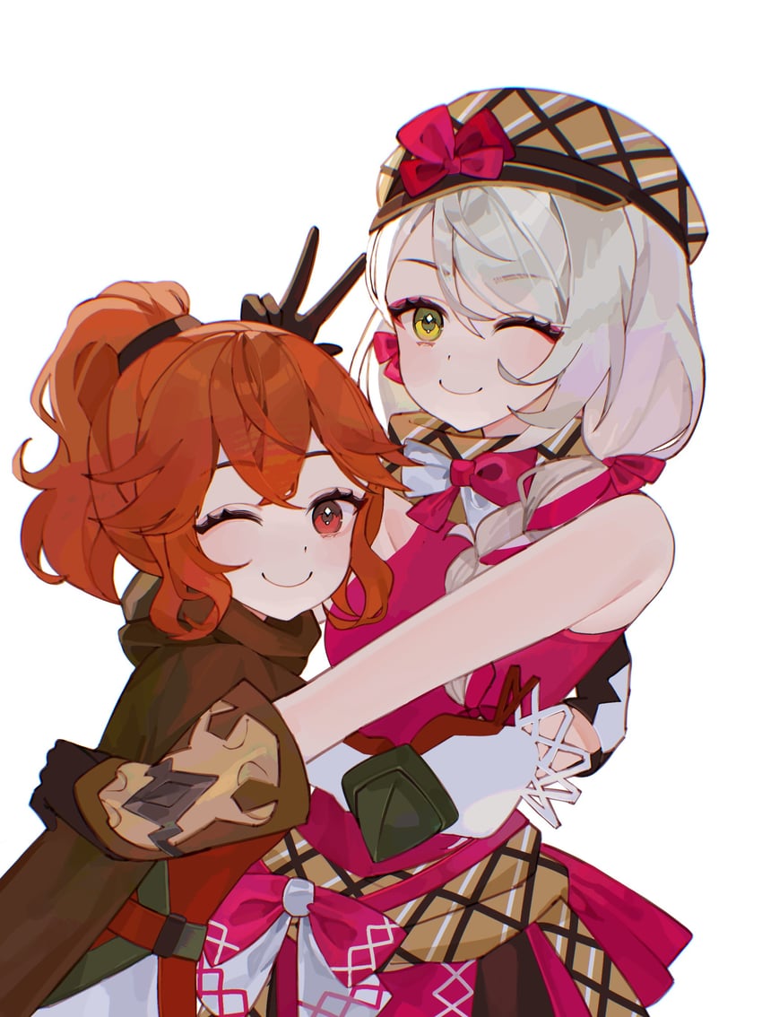 anna and framme (fire emblem and 1 more) drawn by mariirasuto7