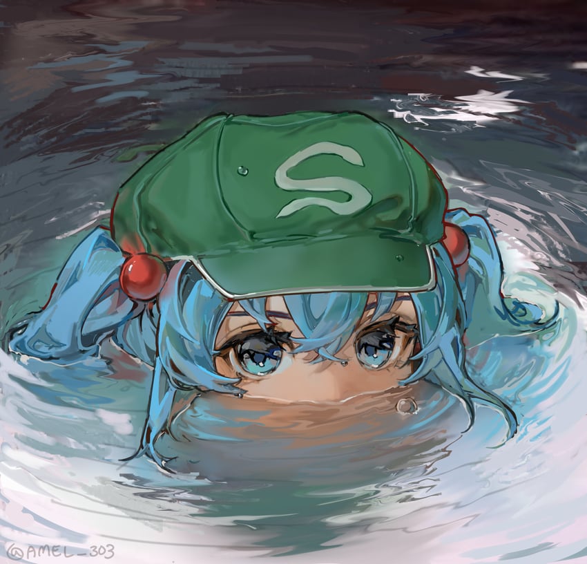 kawashiro nitori and thundercat (touhou and 1 more) drawn by amel_303