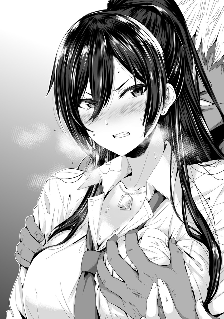 shirase sakuya (idolmaster and 1 more) drawn by amagasa_ikuta
