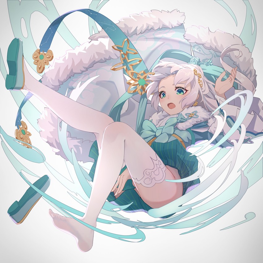 theresa apocalypse and zhuge kongming (honkai and 1 more) drawn by alset