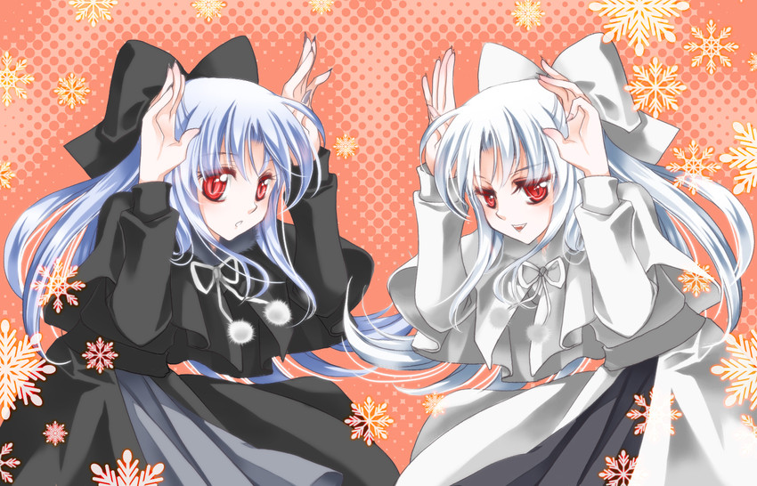 len and white len (tsukihime and 1 more) drawn by warlock_(nova)