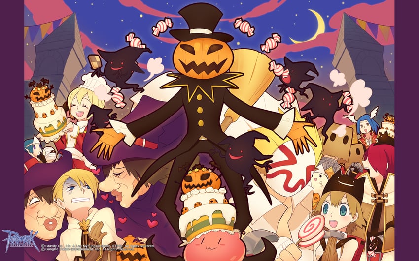 high priest, priest, mage, swordsman, wizard, and 8 more (ragnarok online) drawn by shirure