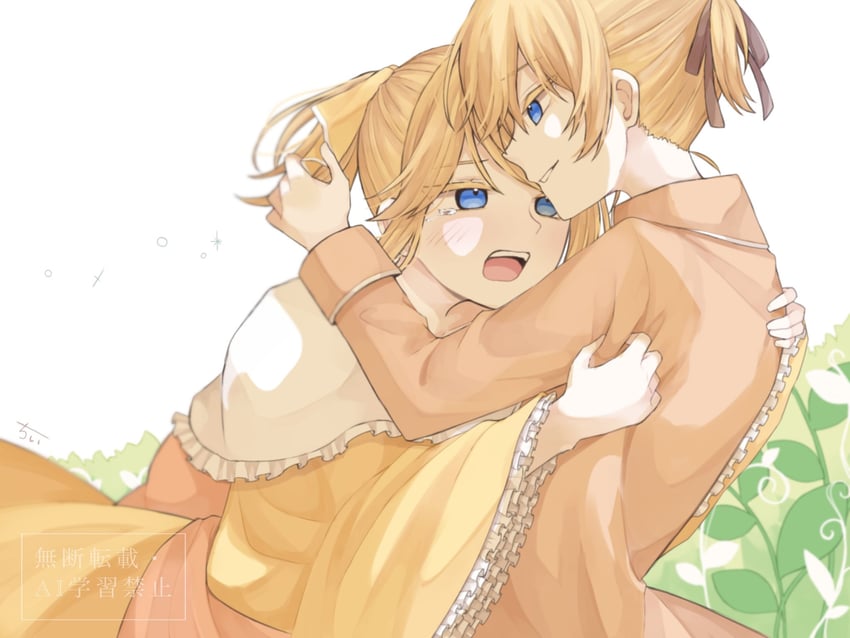 kagamine rin, kagamine len, riliane lucifen d'autriche, and allen avadonia (vocaloid and 2 more) drawn by chii1113