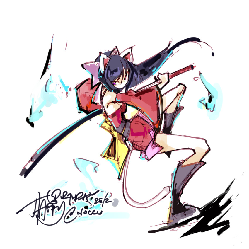 noihara himari (omamori himari) drawn by deel_(rkeg)