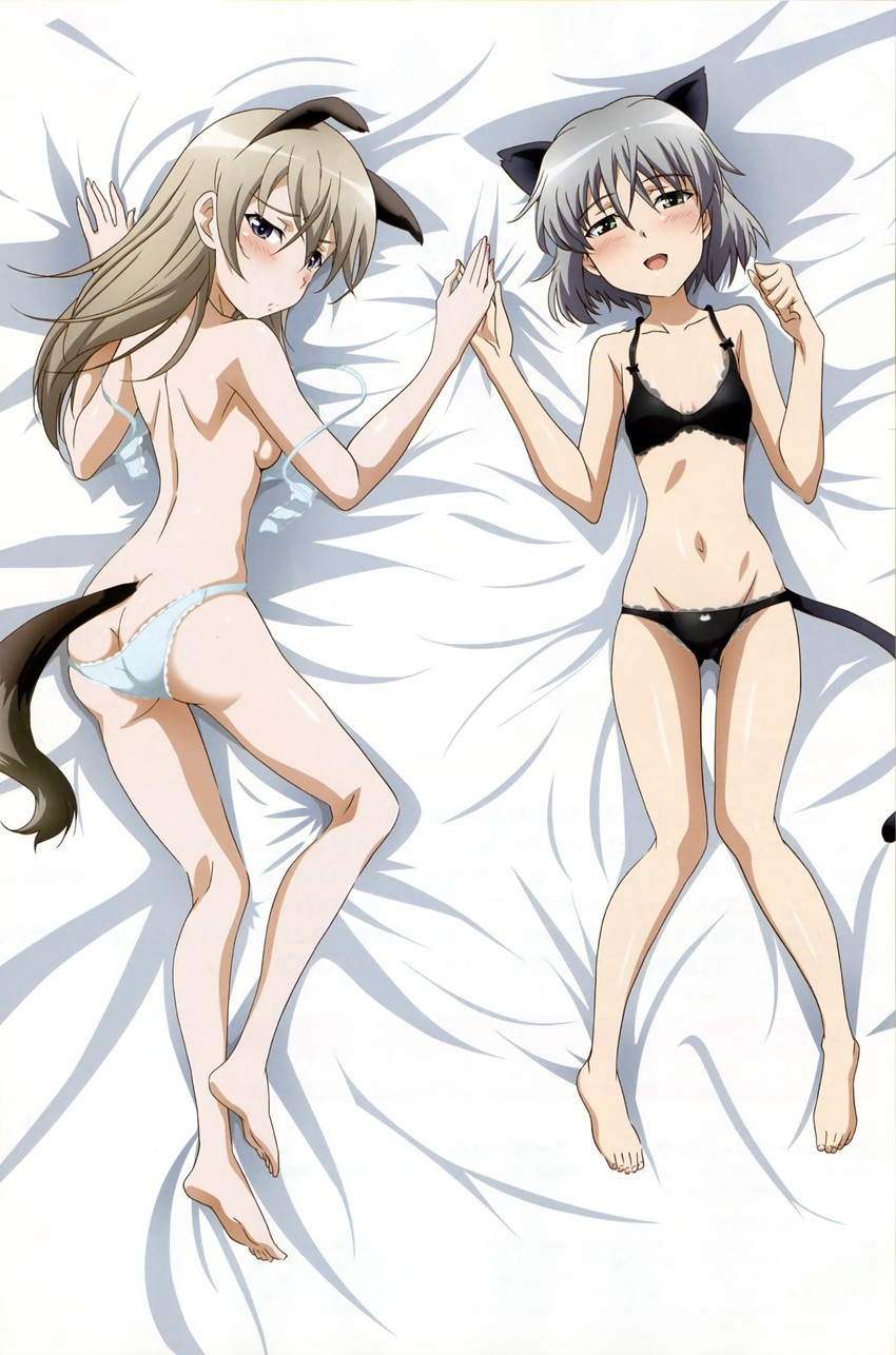 sanya v. litvyak and eila ilmatar juutilainen (world witches series and 1 more) drawn by tamura_masafumi