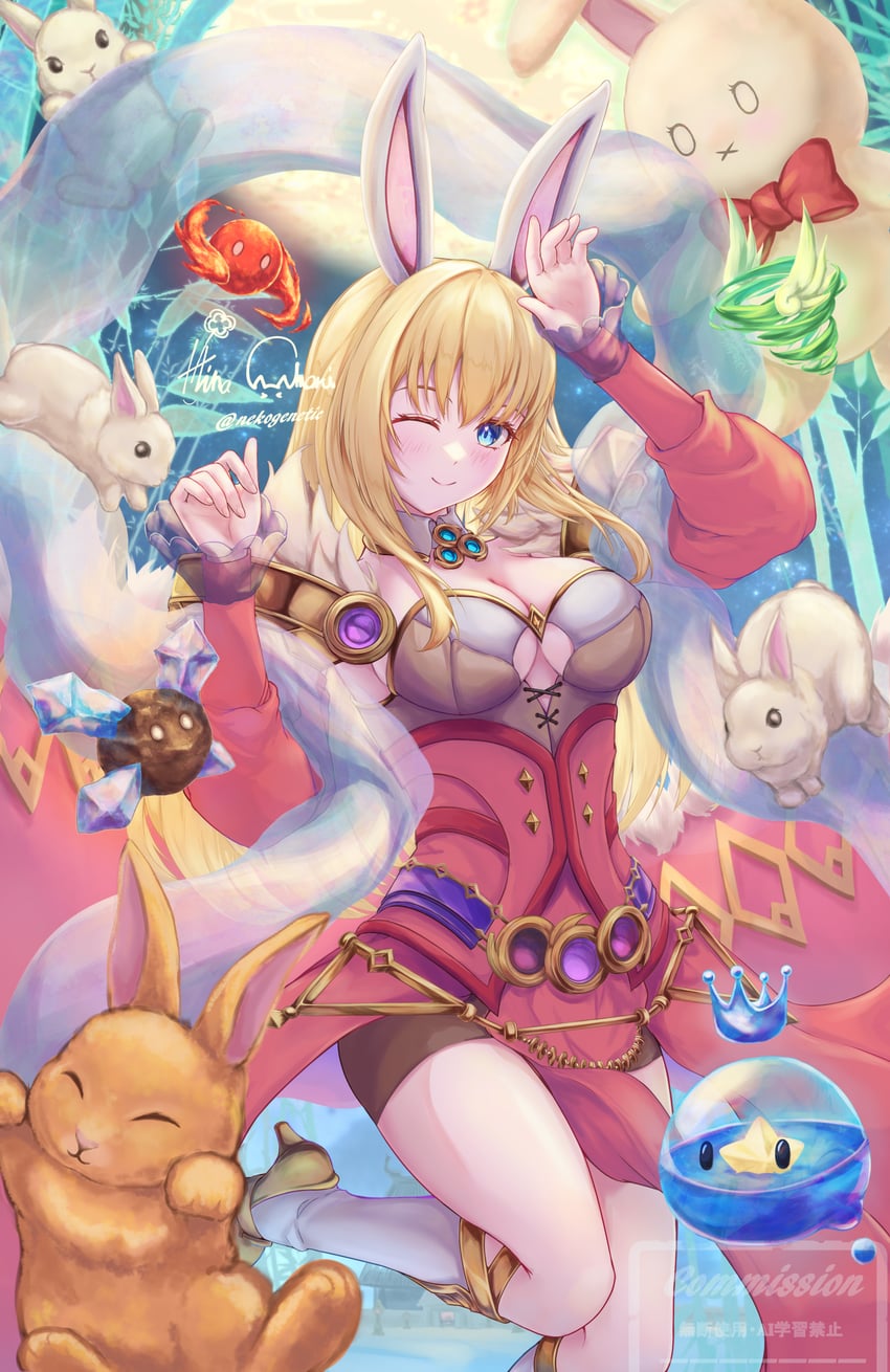 elemental master, ventus, aqua, agni, and tera (ragnarok online) drawn by nekogenetic