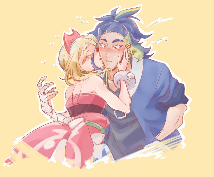 irida and adaman (pokemon and 1 more) drawn by anime-grimmy