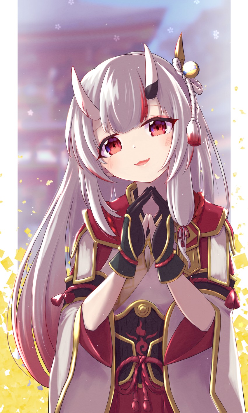 nakiri ayame and hinoa (hololive and 2 more) drawn by hilamaru
