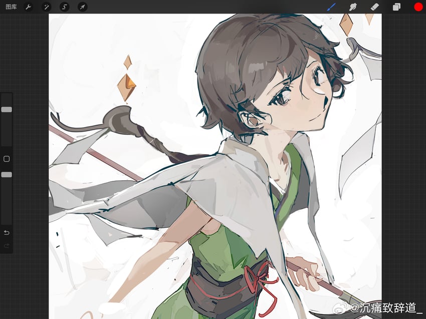 ogata garaiya (len'en) drawn by corallo