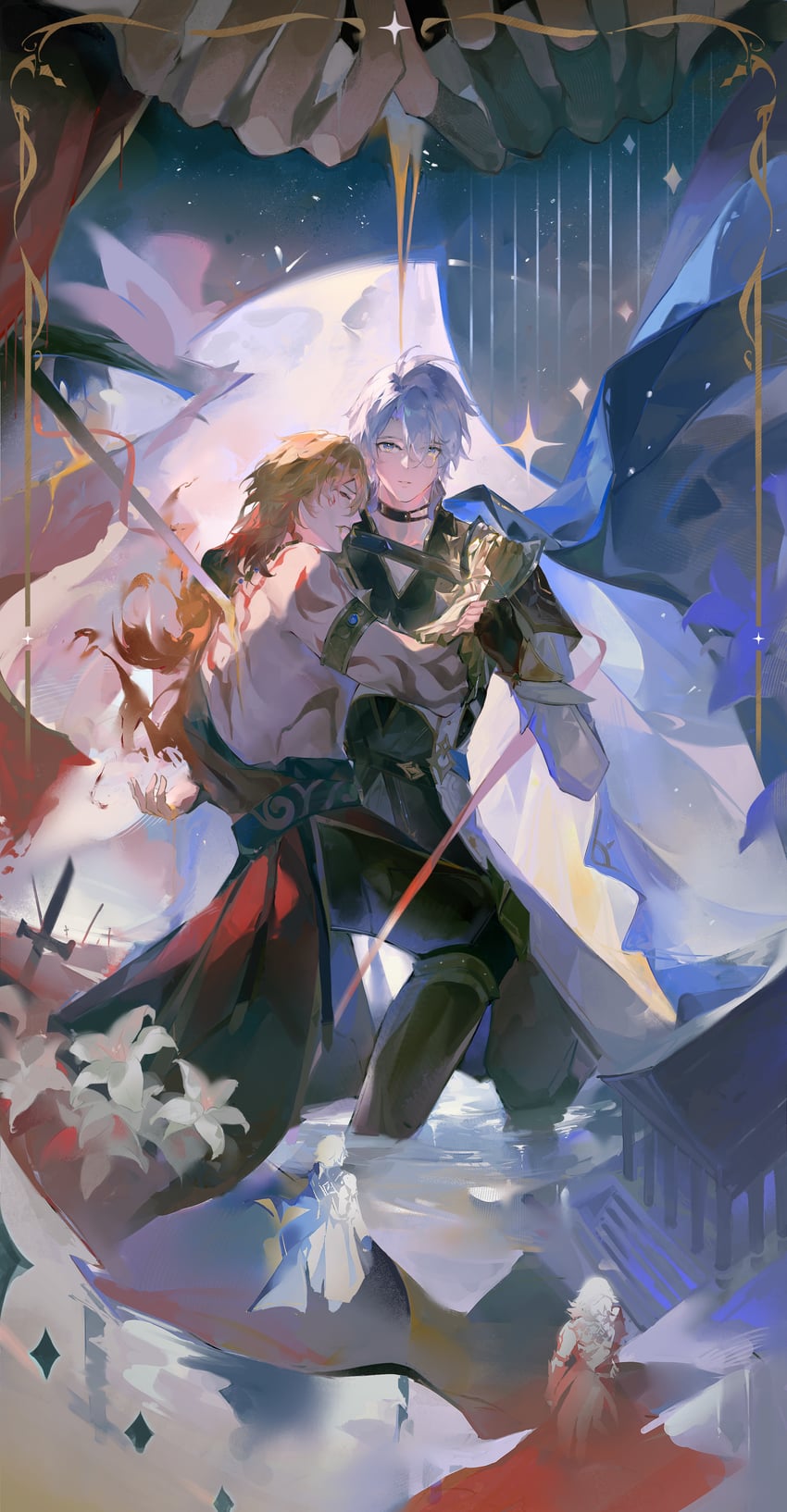 phainon and mydei (honkai and 1 more) drawn by diaochayuanyijiejue