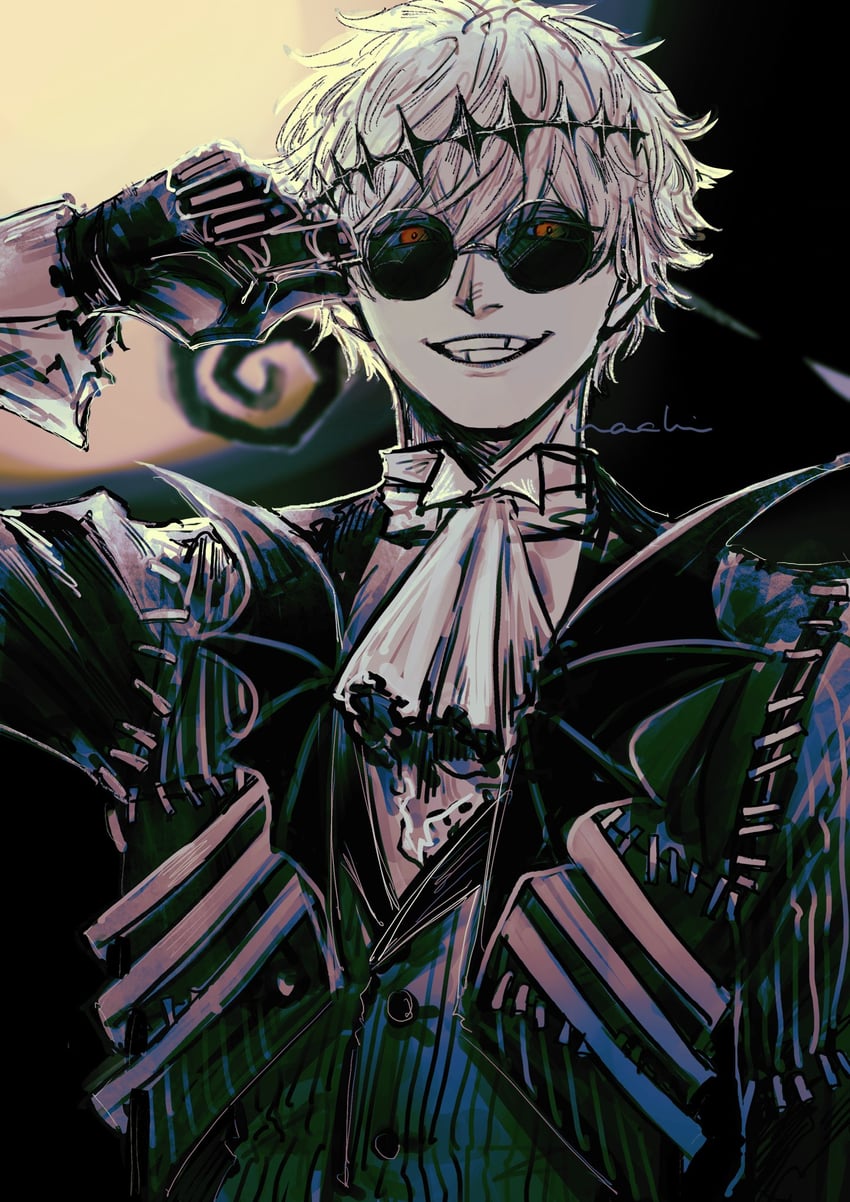 skully j. graves (twisted wonderland and 1 more) drawn by nachi_(nachi_023)
