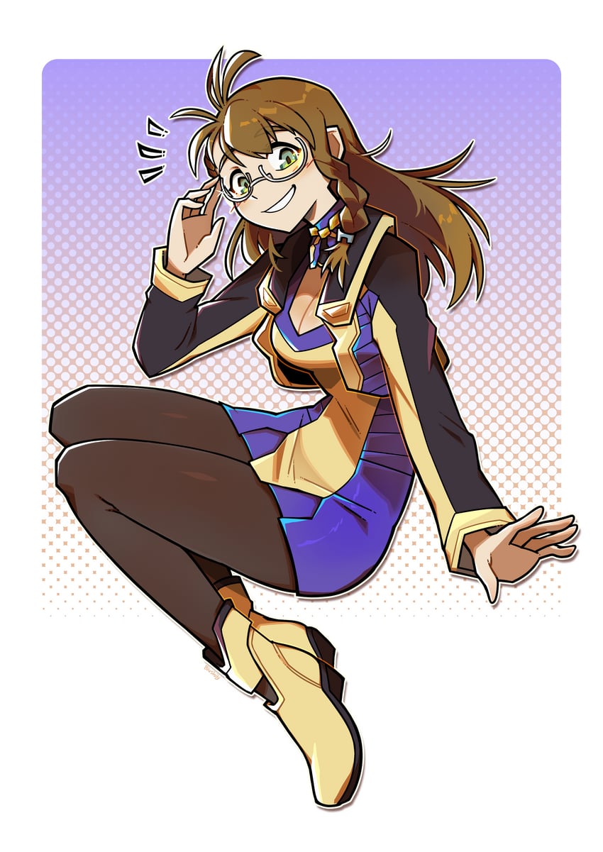 shion uzuki (xenosaga and 1 more) drawn by blushily