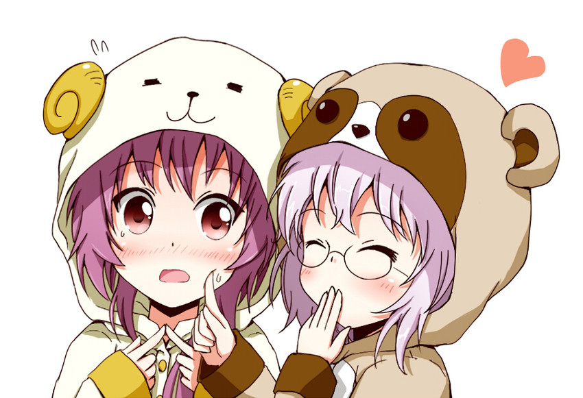 sugiura ayano and ikeda chitose (yuruyuri) drawn by aikawa_ryou