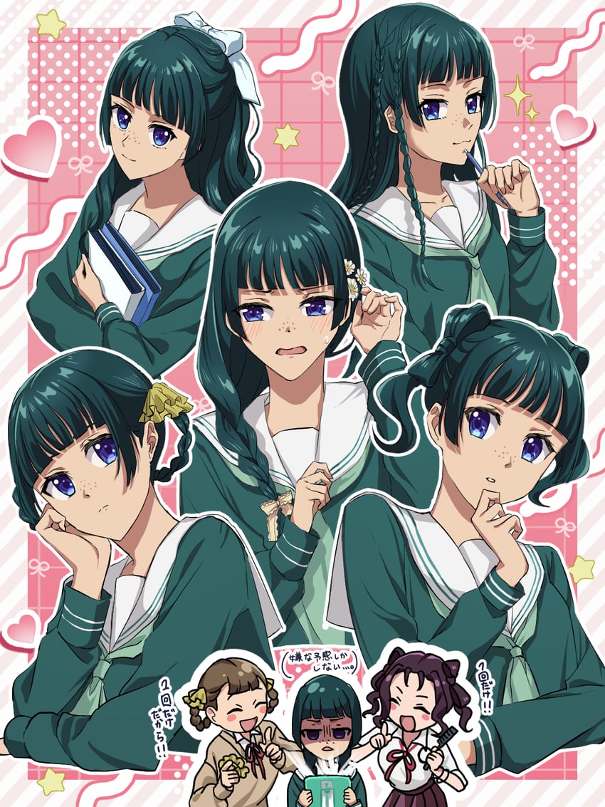 maomao, xiaolan, and shisui (kusuriya no hitorigoto) drawn by shiranomaru