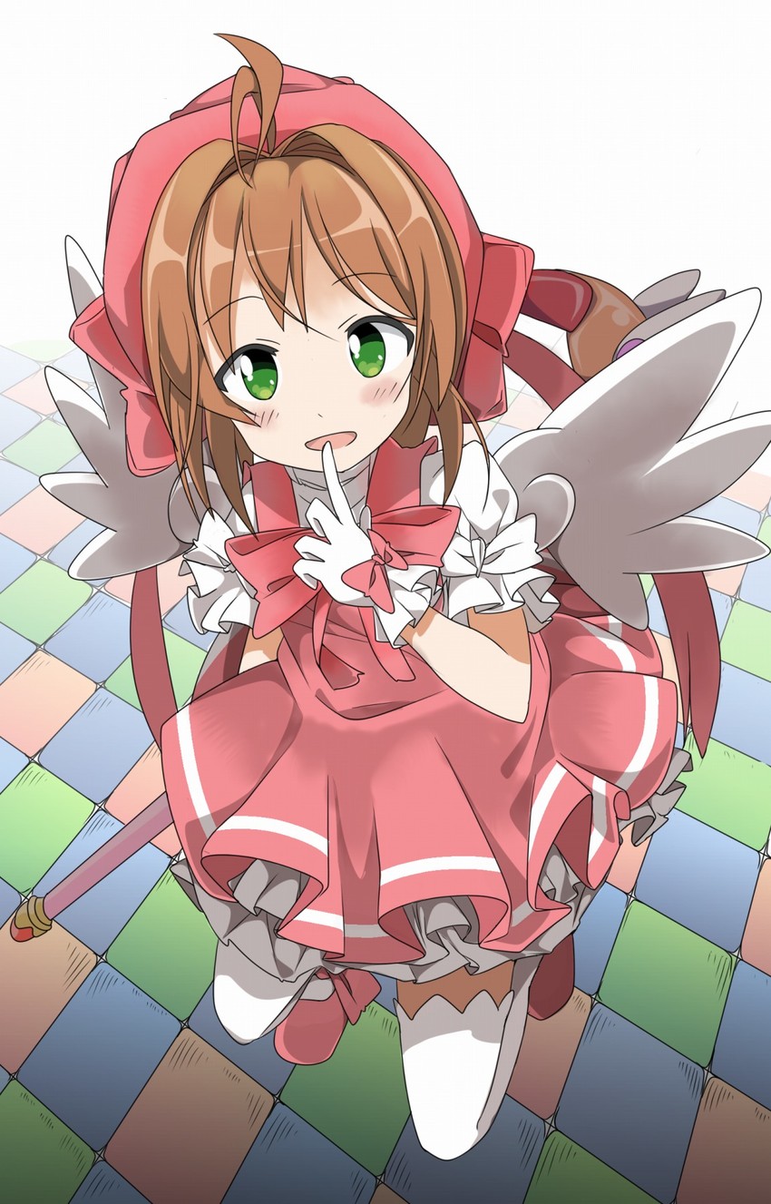 kinomoto sakura (cardcaptor sakura) drawn by tantan_men_(dragon)